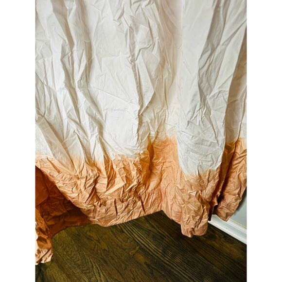 A.L.C. White Beige 100% Cotton Blair Sleeveless Open Back Gown Size 8 - Picture 9 of 12